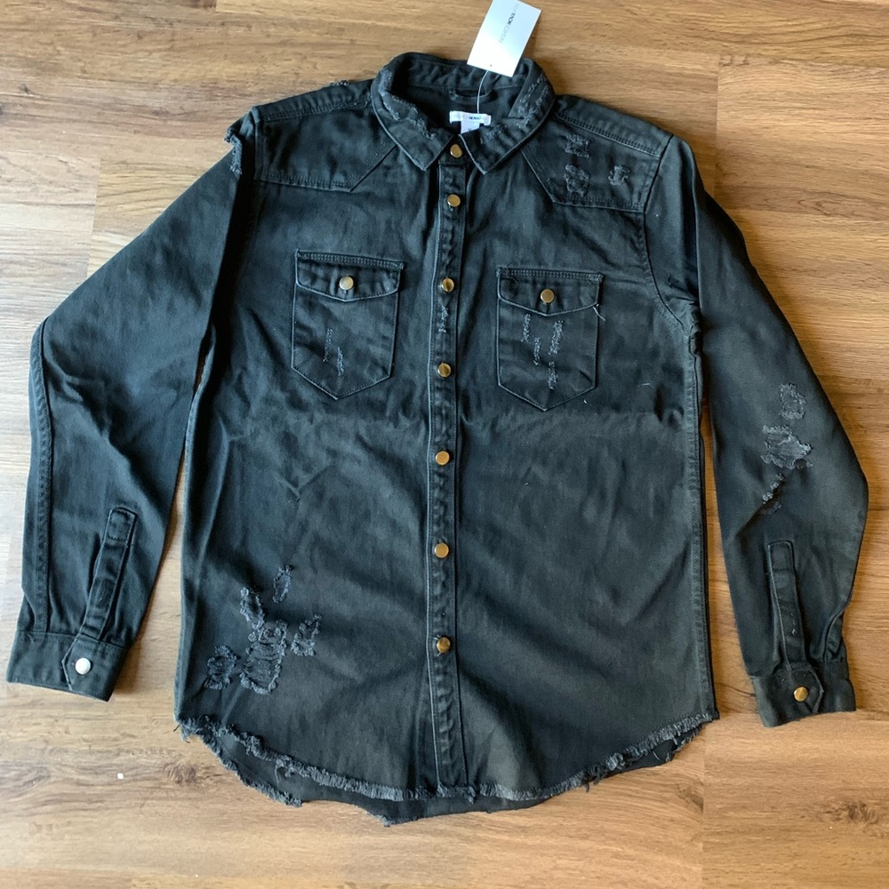 Denim shirt
